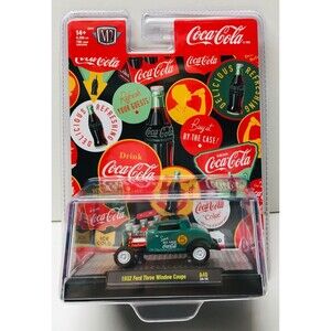 M2 Machines Coca Cola Chase 1932 Ford Three Window Coupe A40 Brand New Sealed